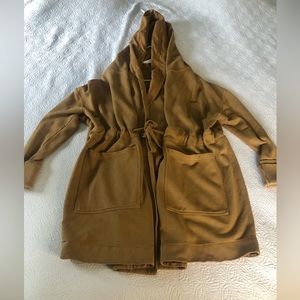 Free people, mustard colored sweater in extra large